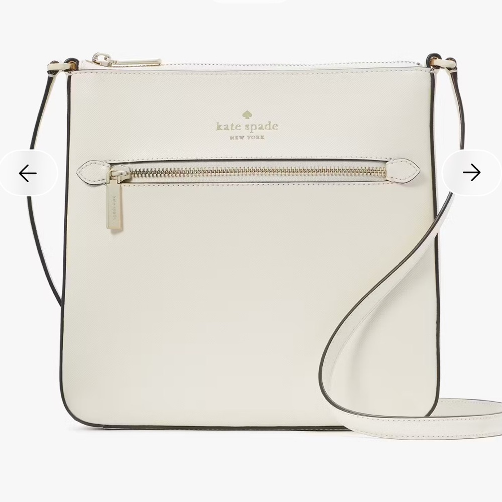 NWT kate spade Sadie Large Crossbody in Meringue